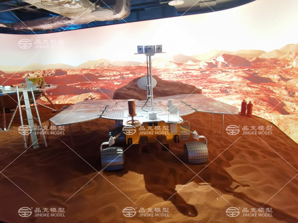 祝融號(hào)火星車模型