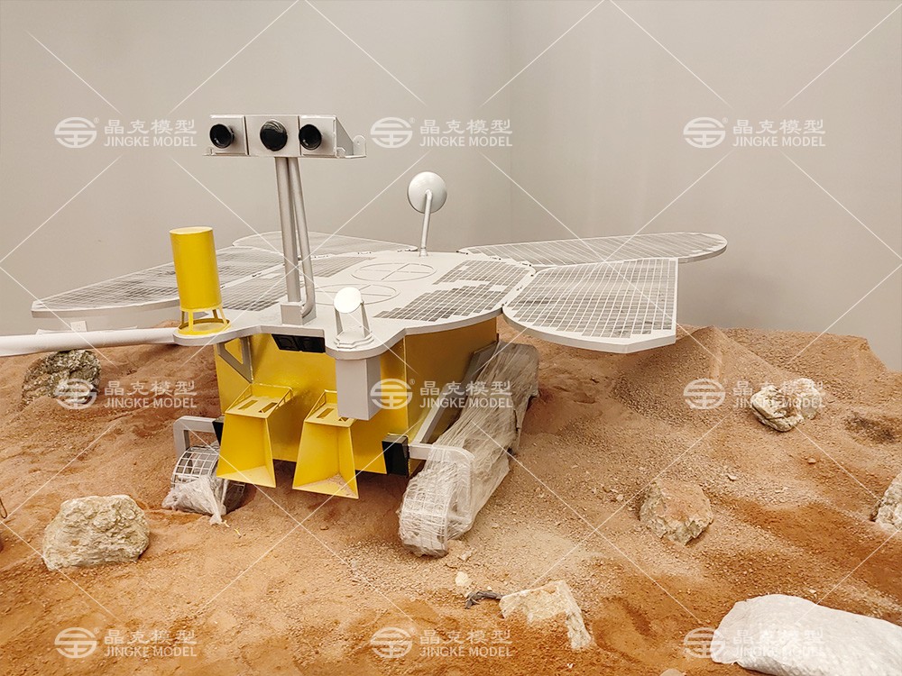 祝融號(hào)火星車模型